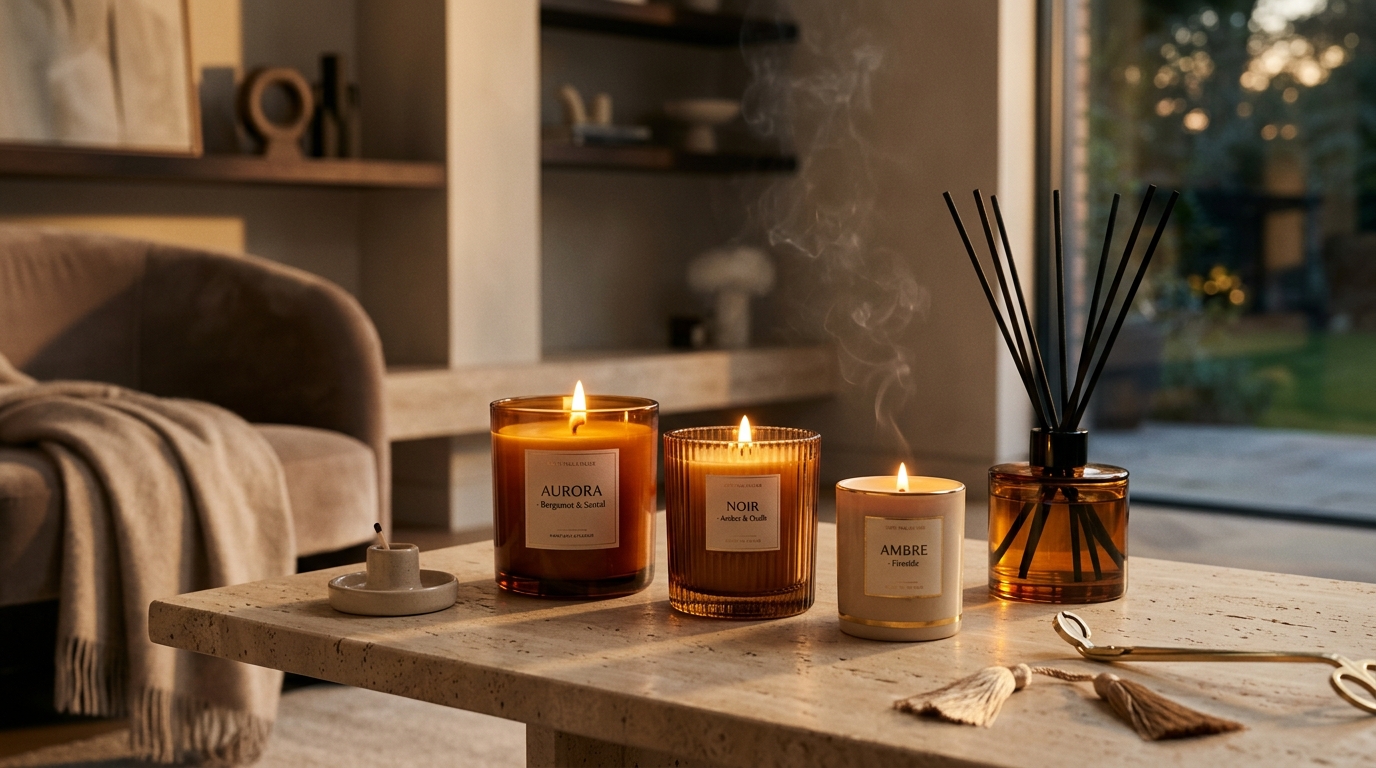 Asmara Luxury Handcrafted Scented Candles